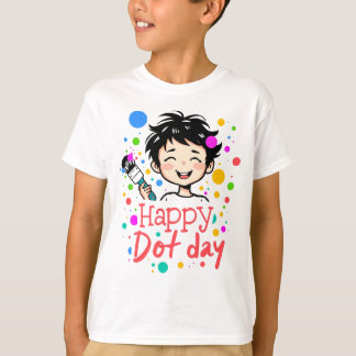 T-shirt Joyeuse Fête du Point - Enseignant de rentrée scol