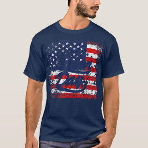 T-shirt Joyeuse Fête du Travail Drapeau américain Fête des