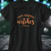 Joyeuse Halloween sorcières Orange