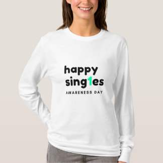 T-shirt Joyeuse Journée de sensibilisation célibataire amu