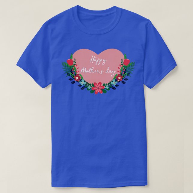 T-shirt Joyeuse journée des mères (Design devant)