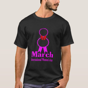 T-shirt Joyeuse Journée internationale des femmes 8 mars 2