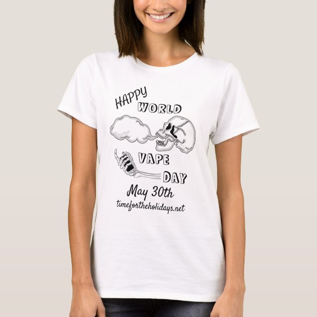 T-shirt Joyeuse Journée mondiale de la bande | 30 mai (Devant)