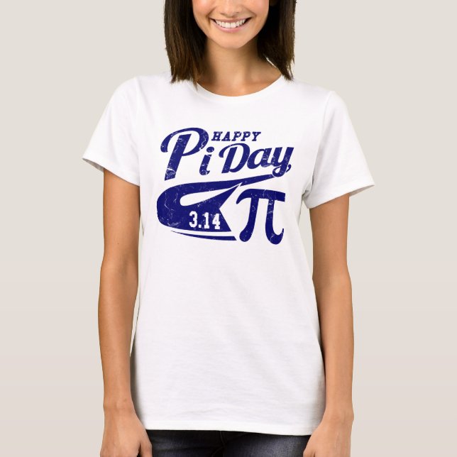 T-shirt Joyeuse Journée Pi (Devant)