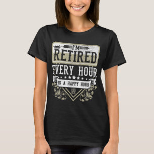 T-shirt Joyeuse retraite Hommes Femmes Retraite Humour de