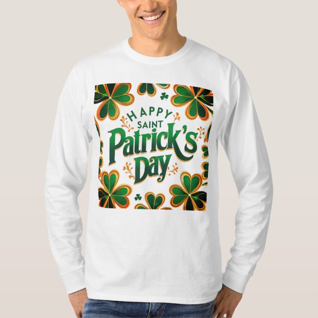 T-shirt joyeuse Saint-Patrick (Devant)