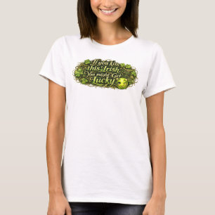 T-shirt Joyeuse Saint-Patrick flirteuse