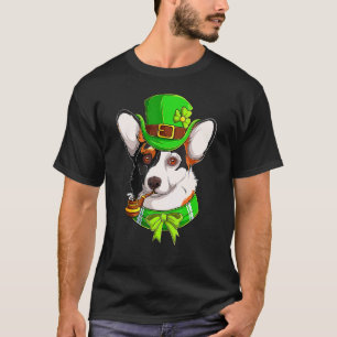 T-shirt Joyeuse Saint-Patrick Funy Saint Patricks Corgi D