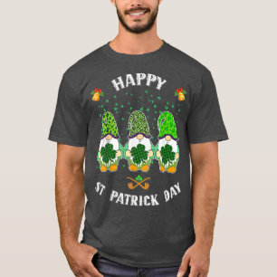 T-shirt Joyeuse Saint Patrick's Day Drôle Trois Gnomes Hol