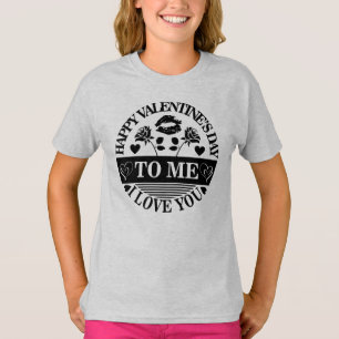T-shirt Joyeuse Saint-Valentin à moi je t'aime-58771