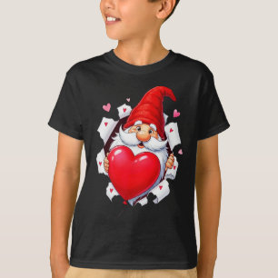 T-shirt Joyeuse Saint-Valentin Gnomes Amour Cœur 