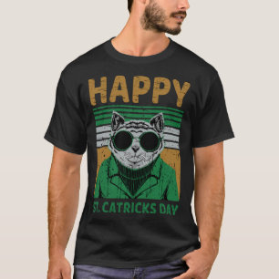 T-shirt Joyeuse St Catricks Day Humour de Chat St. Patrick