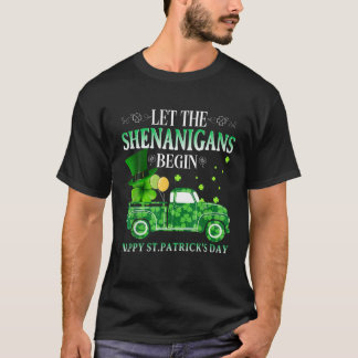 T-shirt Joyeuse St. Patrick's Day Let Patrick's Day Begin