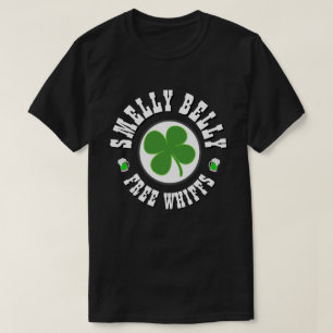 T-shirt Joyeuse St Patrick's Day SMELLY BELLY