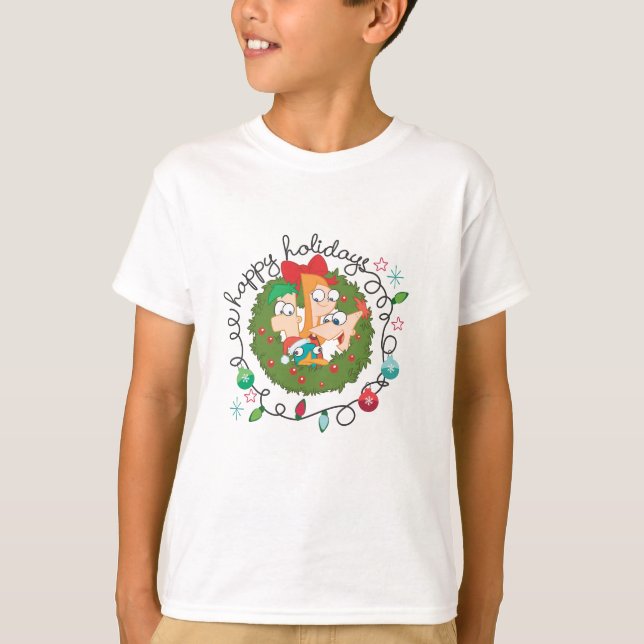 T-shirt Joyeuses fêtes (Devant)
