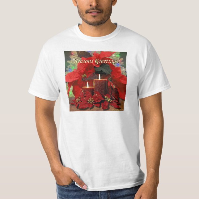 T-shirt Joyeuses Fêtes (Devant)