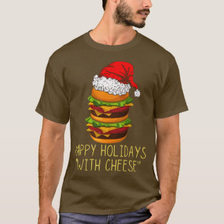 T-shirt Joyeuses Fêtes Avec Fromage Noël FromageBu