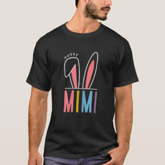 T-shirt Joyeuses Fêtes de Pâques 2023 Hoppy Mimi Bunny Fun