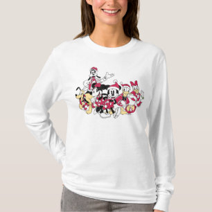T-shirt Joyeuses fêtes Mickey & Friends Christmas Cheval