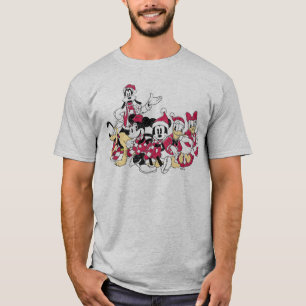 T-shirt Joyeuses Fêtes Mickey & Friends Noël Joie