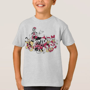 T-shirt Joyeuses Fêtes Mickey & Friends Noël Joieux