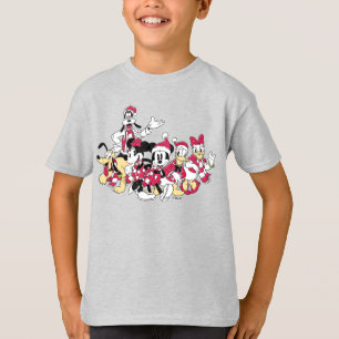 T-shirt Joyeuses Fêtes Mickey & Friends Noël Joieux