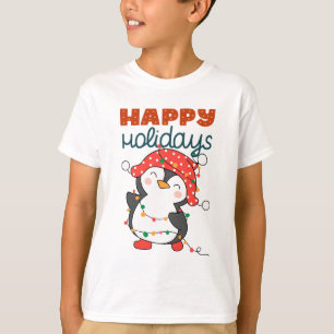 T-shirt Joyeuses Fêtes Mignonnes 