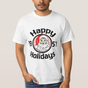 T-shirt Joyeuses fêtes Père Noël 1951