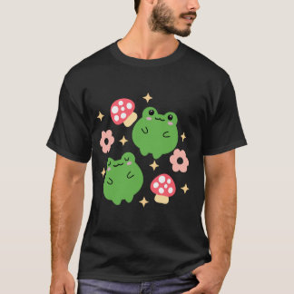 T-shirt Joyeuses grenouilles et coeurs