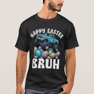 T-shirt Joyeuses Pâques camion monstre chasse œufs de Pâqu