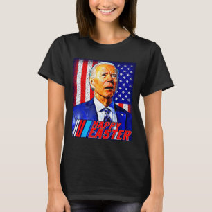 T-shirt Joyeuses Pâques Drôle Joe Biden 4 Juillet Hommes F