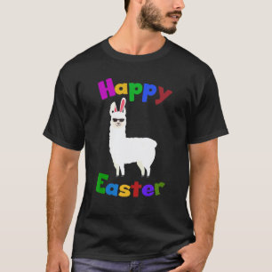 T-shirt Joyeuses Pâques Lama Lapin