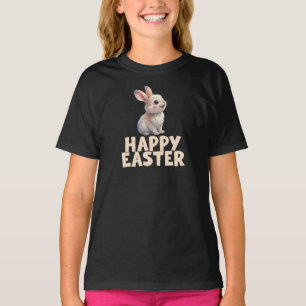 T-shirt Joyeuses Pâques, Lapin Mignon