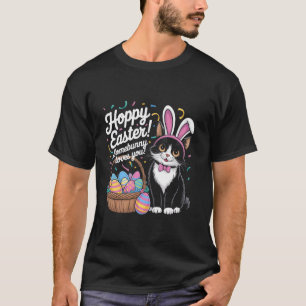 T-shirt Joyeuses Pâques Somebunny Vous Aime Mignon Chat La