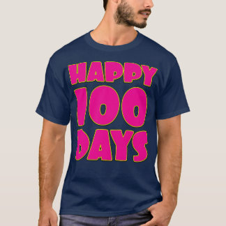 T-shirt Joyeux 100 Jours Bébés 100 Jours Célébration 2
