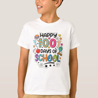 T-Shirt Joyeux 100 Jours d'École
