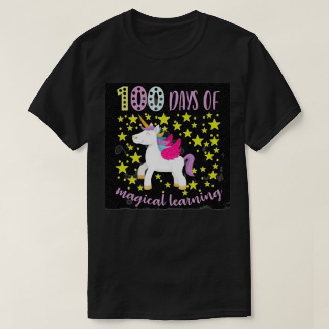 T-shirt Joyeux 100 jours d'école 9 1 (Design devant)