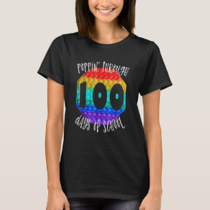 T-shirt Joyeux 100 Jours D'École Et Toujours Poppin 100E J