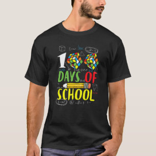 T-shirt Joyeux 100 Jours D'école Math Enseignants Élèves 1