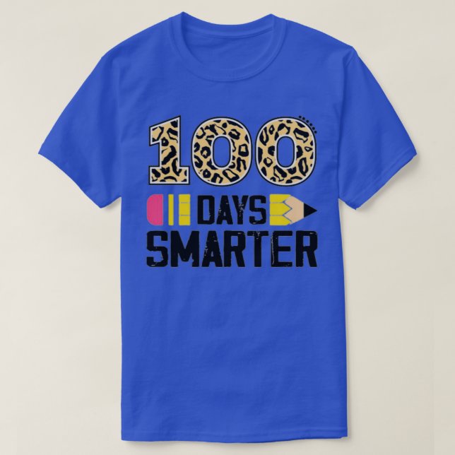 T-shirt Joyeux 100 Jours Plus intelligent pour les femmes  (Design devant)
