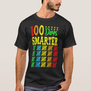 T-shirt Joyeux 100 Jours Smarter 100ème Jour De L'Enseigna