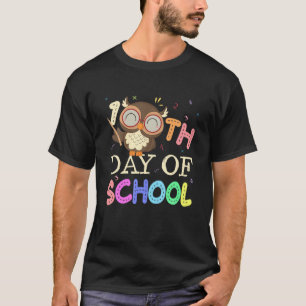T-shirt Joyeux 100E Jour De Chouette D'École Amateurs 100 