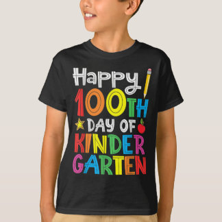 T-shirt Joyeux 100e jour d'école