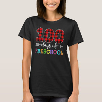 T-shirt Joyeux 100e jour d'École 100 jours de Préscolaire
