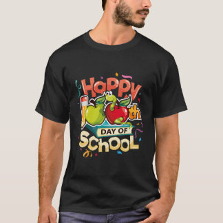 T-shirt Joyeux 100E Jour D'Enseignants Scolaires 100 Jours
