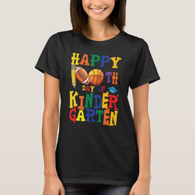 T-shirt Joyeux 100E Jours De Garten Kinder 2023 (Devant)