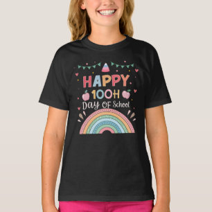 T-shirt Joyeux 100ème jour de chemise scolaire pour bébés