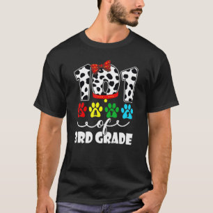 T-shirt Joyeux 101 Jours École 3e année Chien 100 Jours Sm