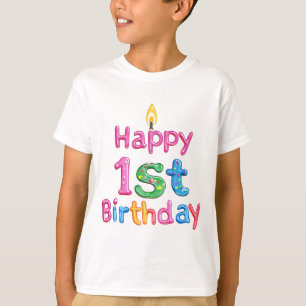 T-shirt Joyeux 1er anniversaire - Célébration Conception d