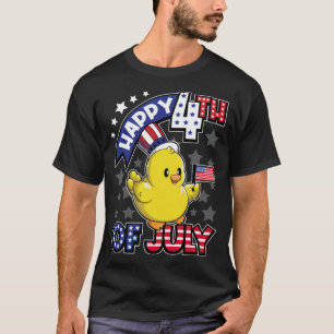 T-shirt Joyeux 4 de Juillet Canard USA labrador propriétai